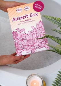 Dieses Monat zudem in Aktion: die OMNi-BiOTiC Auszeit-Box
