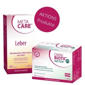 OMNi-BiOTiC® HETOX und META CARE LEBER