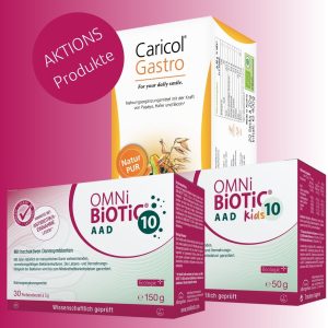 Aktionsprodukte von OMNi-BiOTiC® für Darmberaterclub-Mitglieder